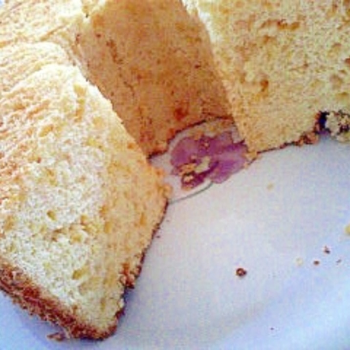 甘夏のシフォンケーキ レシピ 作り方 By 3 Roses 楽天レシピ